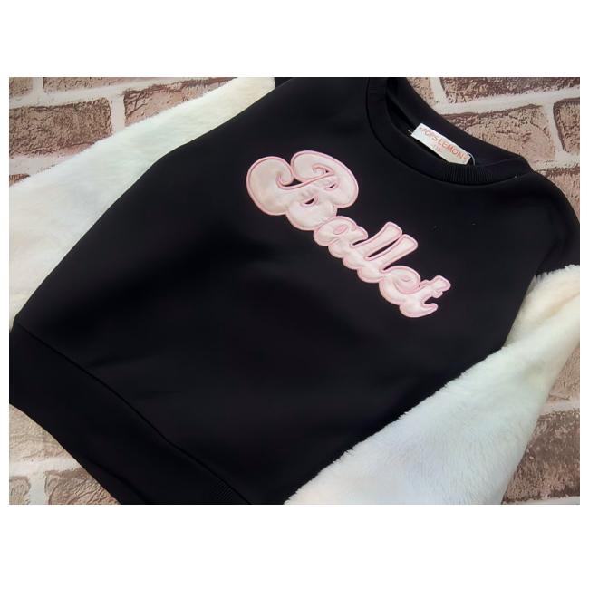 【メール便送料無料】女の子 子供服 裏起毛 袖レインボーボア トレーナー 55581 110/120/130/POPS LEMON/ポップスレモン/冬 |  | 04