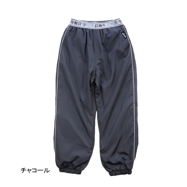 【メール便送料無料】子供服 女の子 裏フリース ワイドジョガーパンツ  56517 140/150/160/Material Blue bis/マテリアルブルービズ/ロングパンツ/長ズボン/裏起 |  | 01