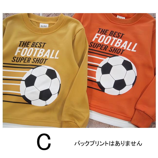 【メール便送料無料】男の子 子供服  ミニ裏毛 トレーナー 57029 110/120/130/Blue Mart/ブルーマート/長袖/秋 |  | 07
