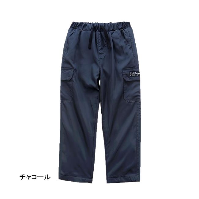 【メール便送料無料】子供服 男の子 裏フリース ナイロン カーゴパンツ 57510 110/120/130/BLUE MART/ブルーマート/長ズボン/ロングパンツ/裏起毛/冬 |  | 01