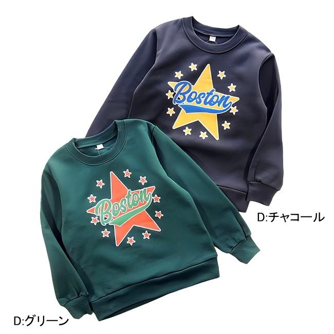 【メール便送料無料】男の子 子供服  裏起毛 トレーナー 57531 110/120/130/Blue Mart/ブルーマート/長袖/冬 |  | 04