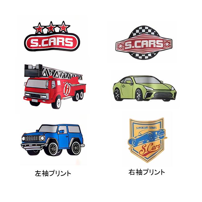 【メール便送料無料】男の子 子供服  裏起毛 乗り物柄 BIGシルエット トレーナー 57550 110/120/130/Blue Mart/ブルーマート/長袖/冬 |  | 06