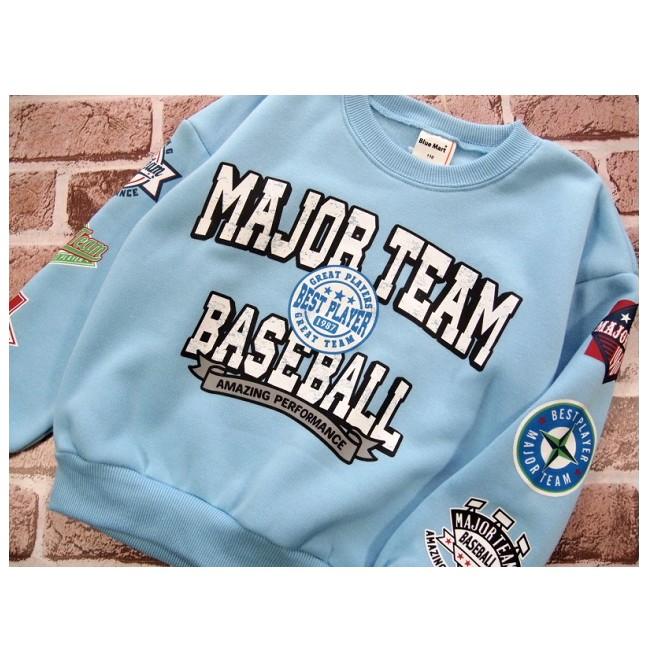 【メール便送料無料】男の子 子供服  裏起毛 BIGシルエット トレーナー 57560 110/120/130/Blue Mart/ブルーマート/長袖/冬 |  | 03