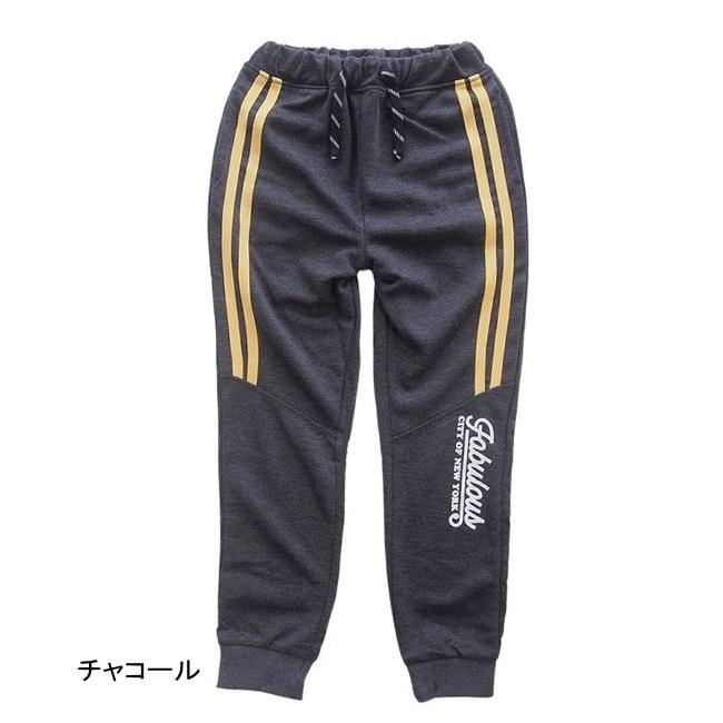【メール便送料無料】子供服 男の子 サイドライン ジョガーパンツ 58008 140/150/160/BLUE MART/ブルーマート/長ズボン/ロングパンツ/B-SCHOOL/秋 |  | 01
