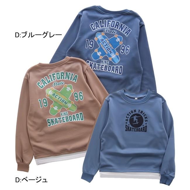 【メール便送料無料】子供服 男の子 裏毛 トレーナー 58065 140/150/160/PERFECT DASH/パーフェクトダッシュ/B-SCHOOL/ミニ裏毛/秋 |  | 04