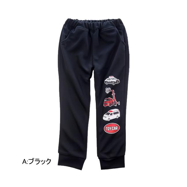 【メール便送料無料】子供服 男の子 働く車柄 ポンチ ロングパンツ 63013 100/110/120/130/BLUE MART/ブルーマート/長ズボン/ロングパンツ/春 |  | 02