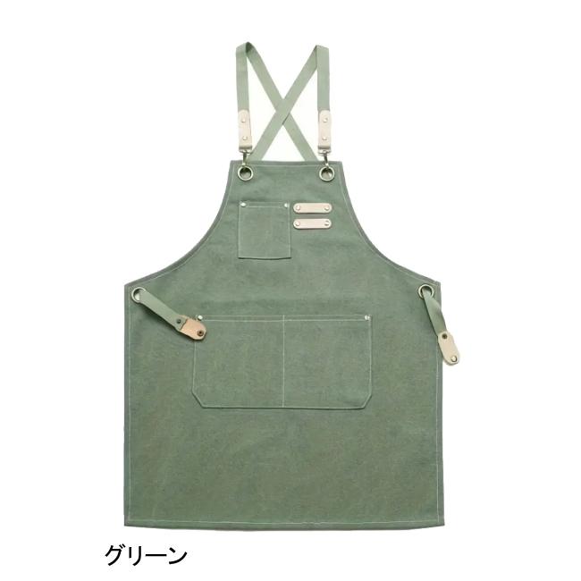 【配送料無料】子供用 男女兼用 ポケット付き キャンバスエプロン abc240706 料理/絵画/日曜大工/DIY/カフェエプロン/シェフエプロン/作業用/前掛け |  | 02