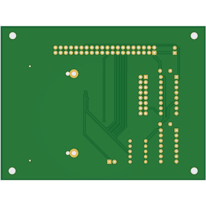 Z80 コンパクトフラッシュアダプター ボード (KZ80_CF) 専用プリント