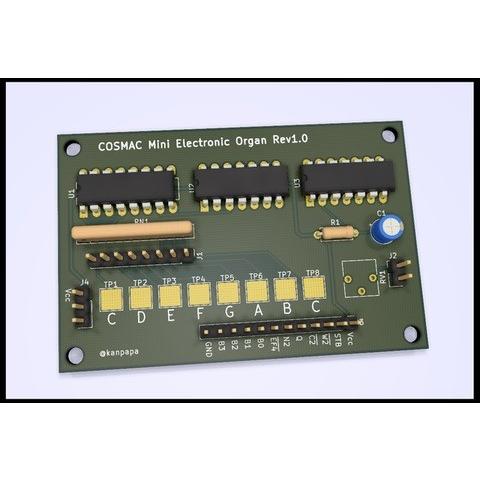 COSMAC ミニ電子オルガンシールド 専用プリント基板 | 