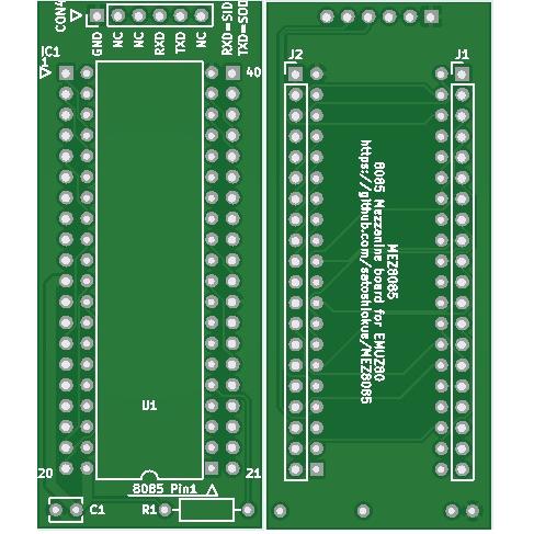 ピコトランシ−バ−MX—18S＋リニア−基板 MEZ8085専用プリント基板 : オレンジピコショップ - 通販 - Yahoo