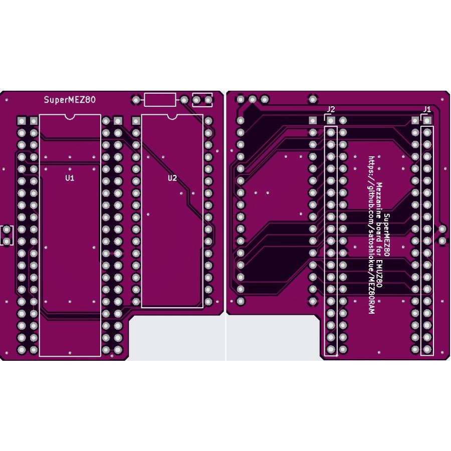 MEZ80RAM専用プリント基板 : オレンジピコショップ - 通販 - Yahoo