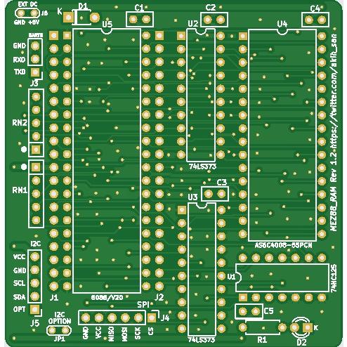 MEZ88_RAM専用プリント基板 : オレンジピコショップ - 通販 - Yahoo