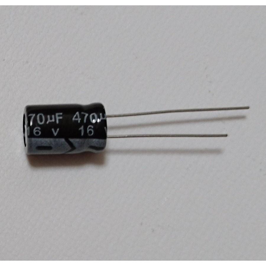 電解コンデンサー 470μF16V | 