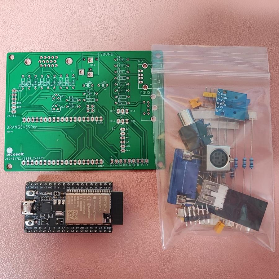 FabGLキット(ESP32-WROVER-E付属) |  | 01