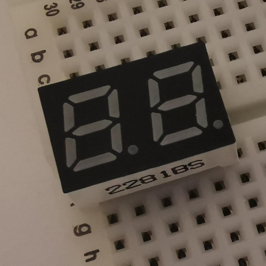 cmrdsaページ 0.28インチ2桁7セグメントLED : オレンジピコショップ - 通販 - Yahoo