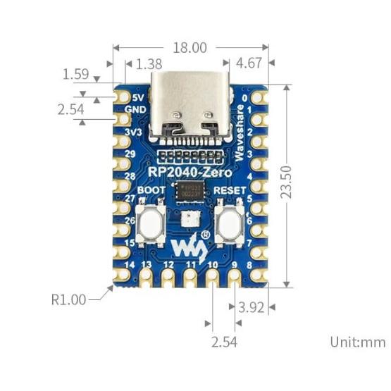 RP2040-Zero : オレンジピコショップ - 通販 - Yahoo!ショッピング