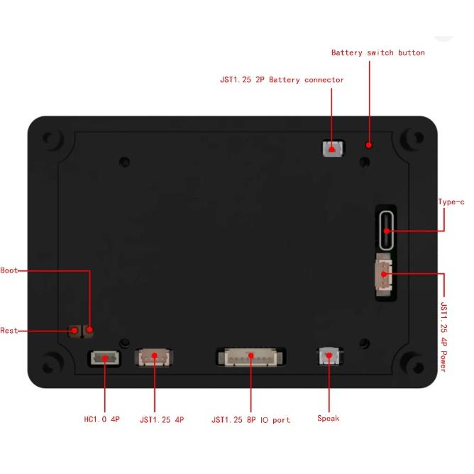 3.5インチ静電容量式タッチディスプレイ開発ボード(JC3248W535