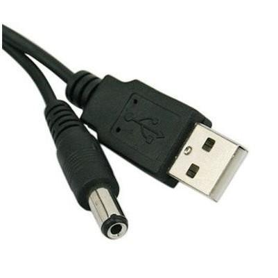 USB-DCジャック電源ケーブル