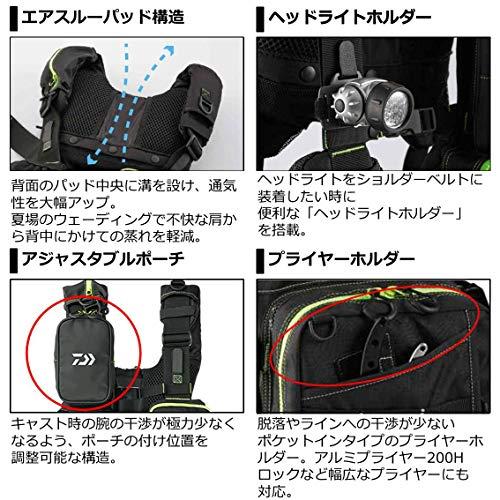 ダイワ(DAIWA) フィッシングベスト ベンチクールゲームベストIV ブラックカモ フリー DF-6109 ブラックカモ フリー DF ブラックカモフラージュ