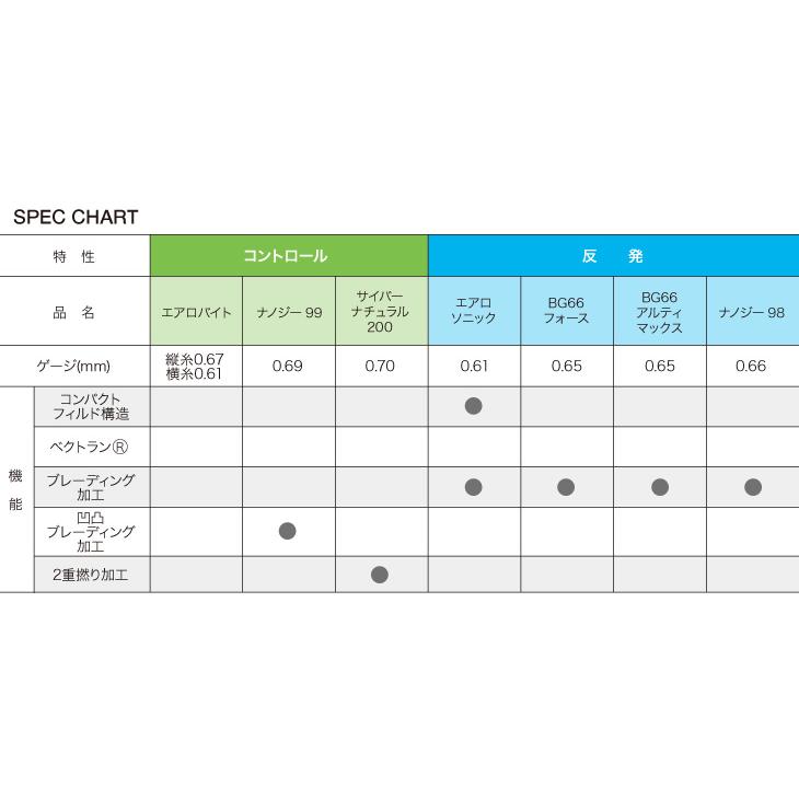 YONEX（ヨネックス） バドミントン ガット BG80 パワー BG80P ホワイト