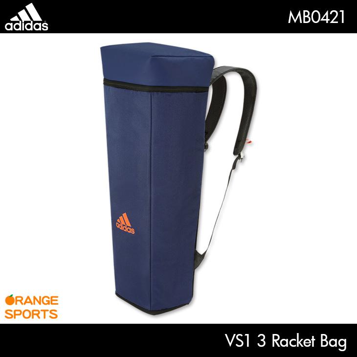 アディダス Vs1 3 3本入りラケットバッグ Vs1 3 Racket Bag Mb0421 バドミントンラケット3本収納可能 テックインディゴ バドミントン テニス Adidas Adi Mb0241 オレンジスポーツ ヤフー店 通販 Yahoo ショッピング