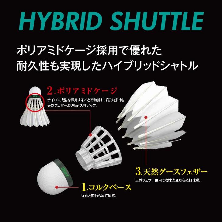 アディダス ハイブリッドシャトル フリーガー Fs09 大決算セール Md0037 シャトルコック Adidas バドミントン 合成シャトル 高耐久