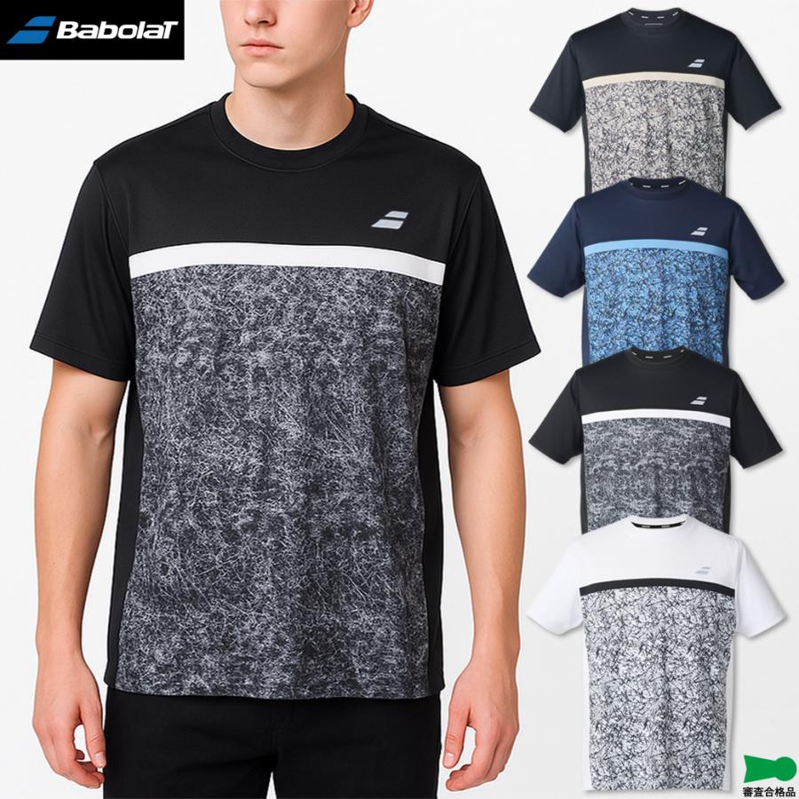 Babolat バボラ バドミントン CLUB ショートスリーブシャツ 2.0
