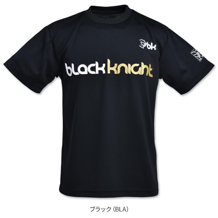 black knight バドミントンシャツ 2色セット black knight ブラックナイト バドミントンTシャツ ジュニア BKT