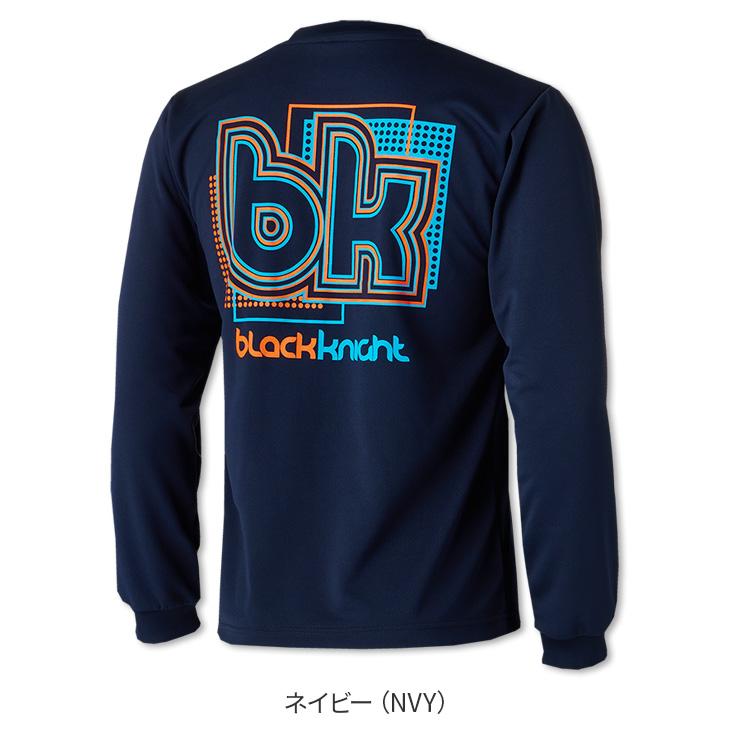 トナミ運輸　バドミントン　Tシャツ&ロングTシャツ black knight ブラックナイト バドミントン BK ドライロングT