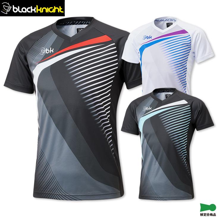 black knight ブラックナイト バドミントン ゲームウェア T