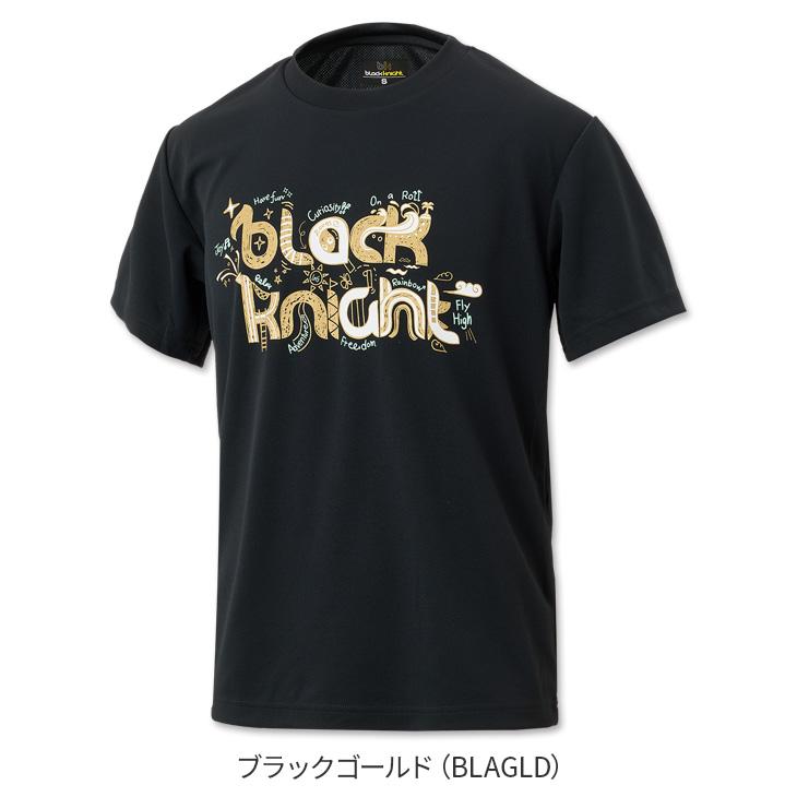 black knight ブラックナイト バドミントン ドライTシャツ T
