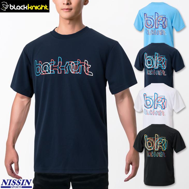 black knight ブラックナイト バドミントン ドライTシャツ T black knight ブラックナイト バドミントン ドライTシャツ T
