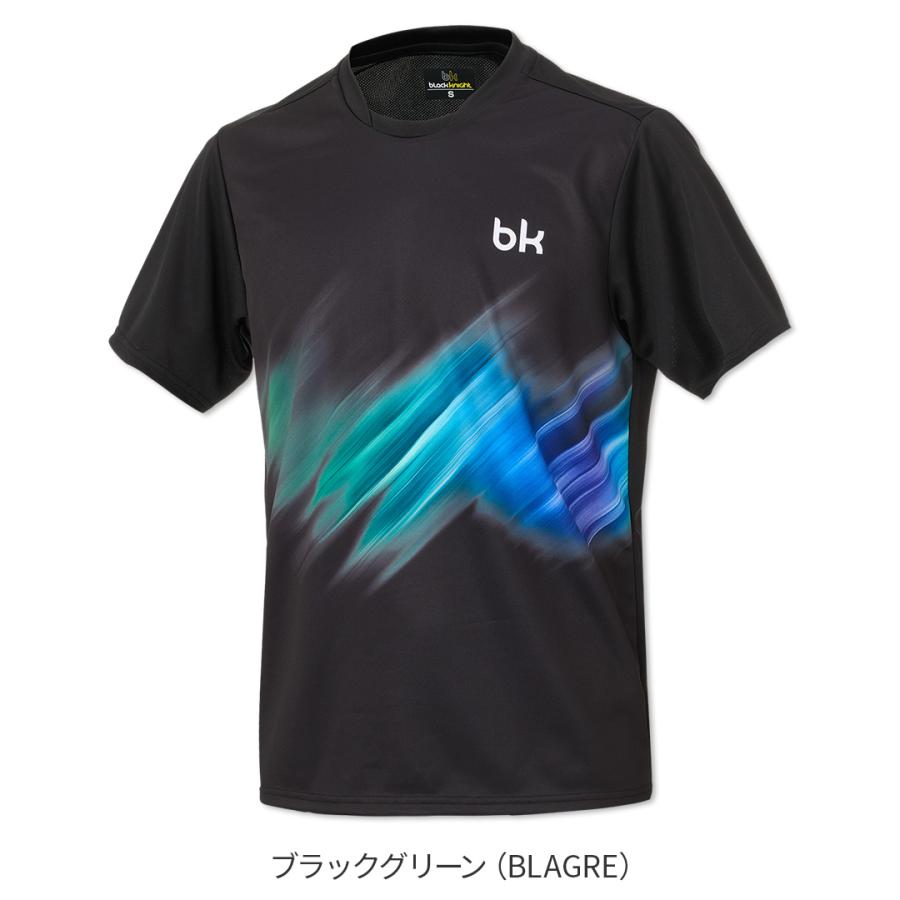 black knight ブラックナイト バドミントン ゲームウェア T-6512U ユニ