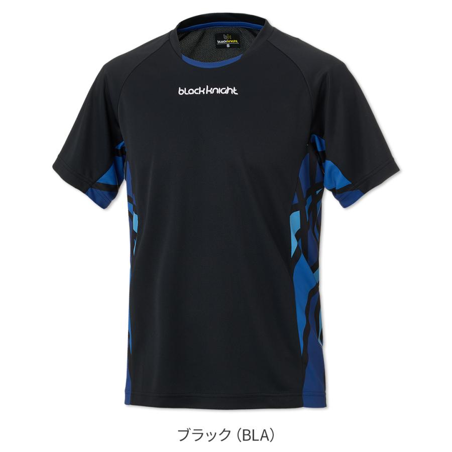 black knight ブラックナイト バドミントン ゲームウェア T-6551U ユニ