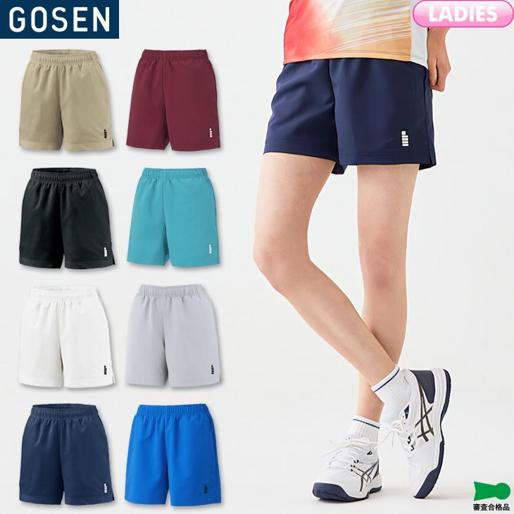 GOSEN ゴーセン ウィメンズハーフパンツ PP1601 レディース 女性 GOSEN ゴーセン ウィメンズハーフパンツ PP1601 レディース 女性