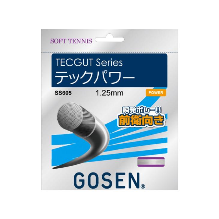 GOSEN（ゴーセン） テックパワー TECPOWER SS605 ゲージ 1.25mm 長さ