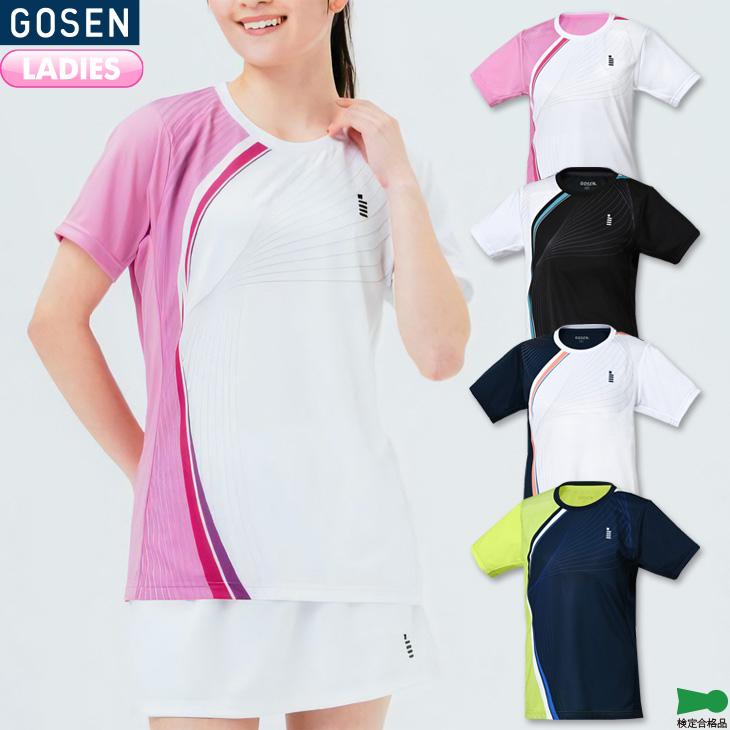GOSEN（ゴーセン） バドミントン レディース ゲームシャツ T2523 女性