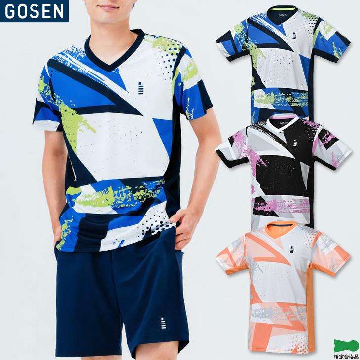 GOSEN（ゴーセン） バドミントン ゲームシャツ T2524 ユニ 男女兼用