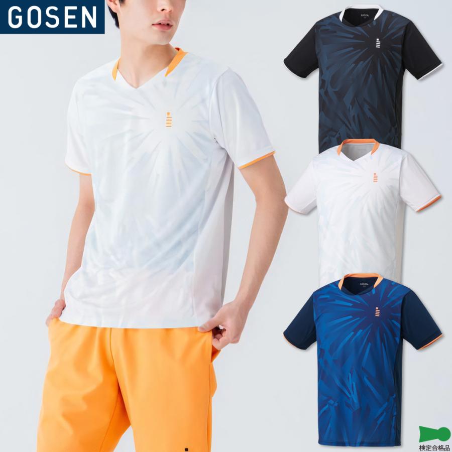 GOSEN（ゴーセン） ゲームシャツ バドミントンウェア T2552 ユニ 男女