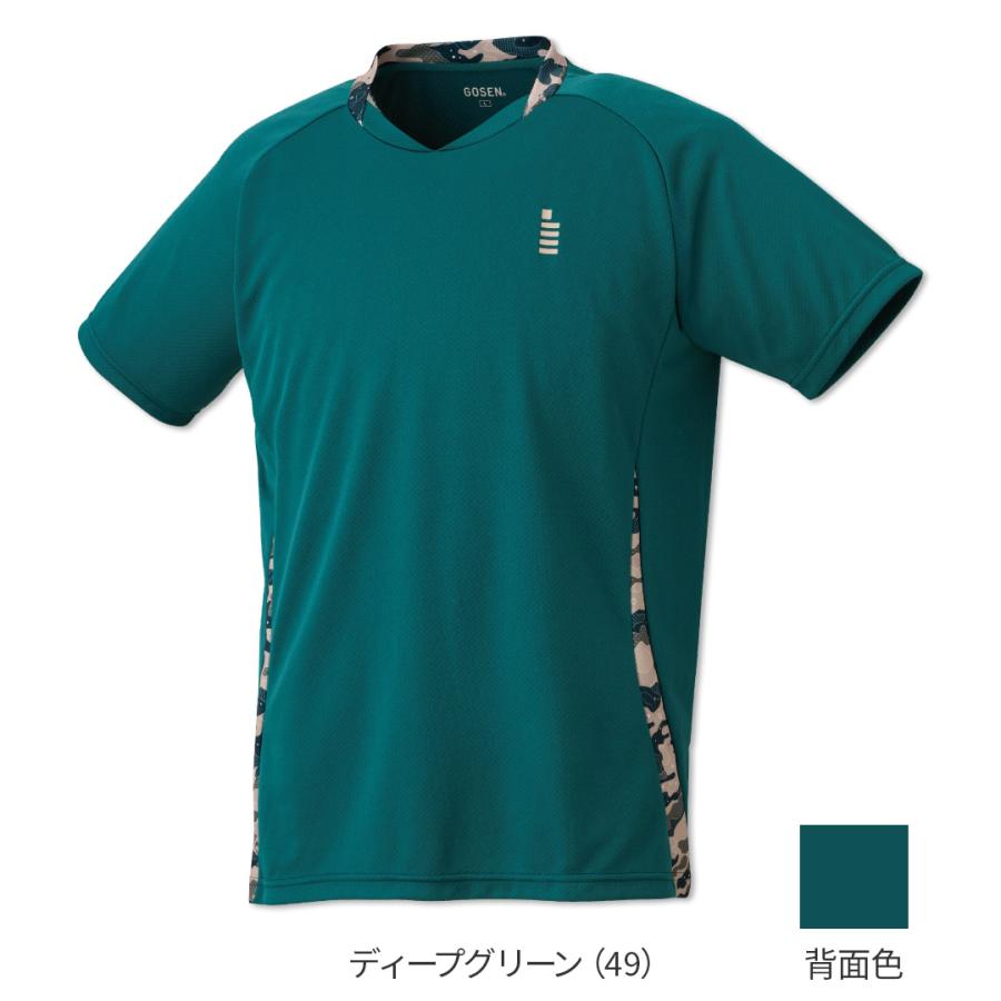 GOSEN（ゴーセン） ゲームシャツ バドミントンウェア T2622 ユニ 男女