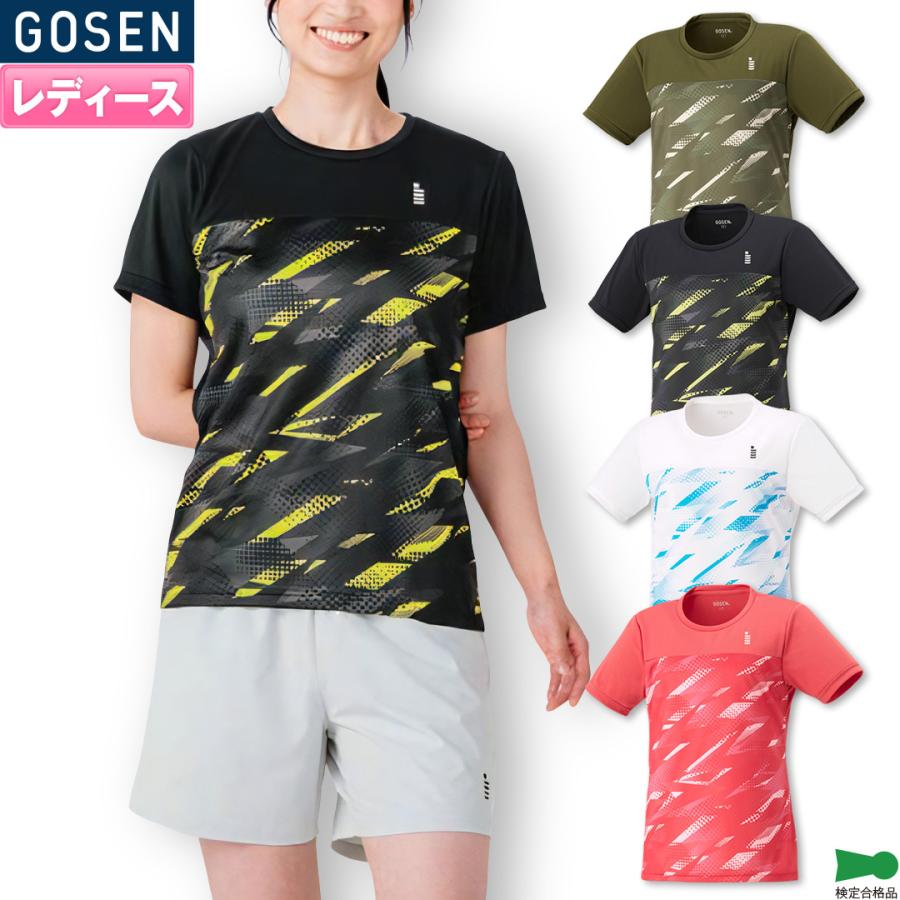 GOSEN（ゴーセン） ゲームシャツ バドミントンウェア T2631 レディース