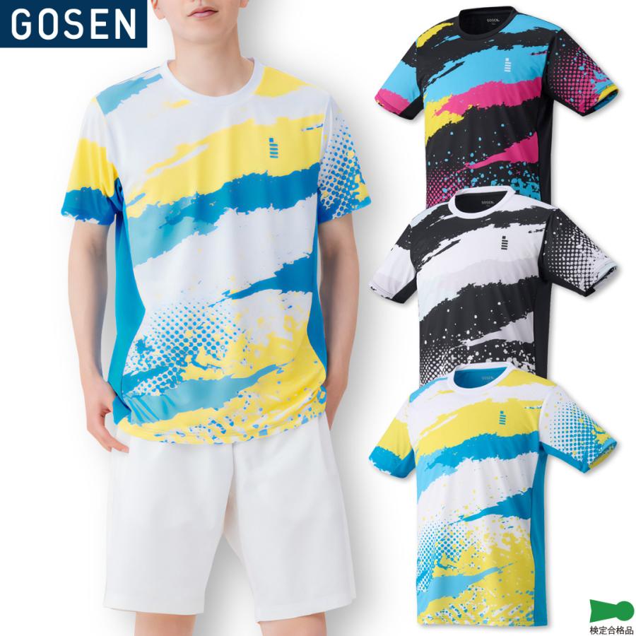 GOSEN（ゴーセン） ゲームシャツ バドミントンウェア T2654 ユニ 男女