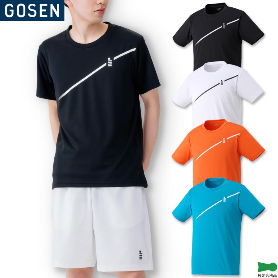 GOSEN（ゴーセン） ゲームシャツ バドミントンウェア T2660 ユニ 男女