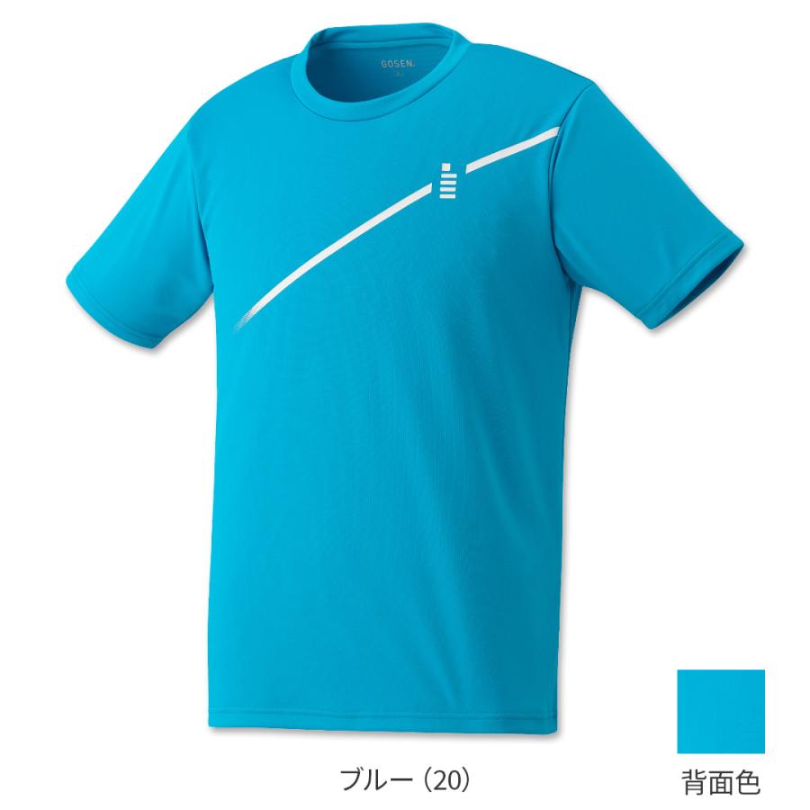 GOSEN（ゴーセン） ゲームシャツ バドミントンウェア T2660 ユニ 男女