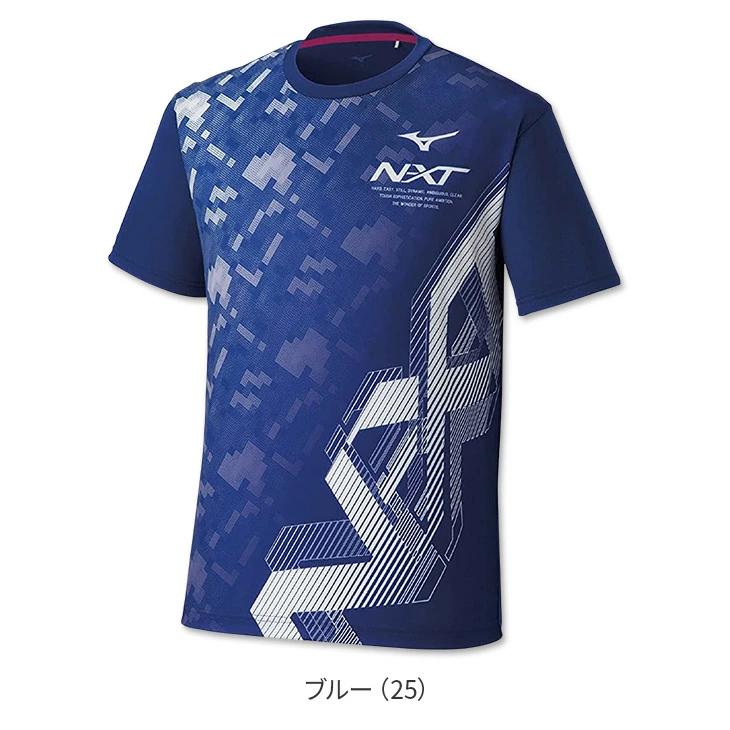 ミズノ バドミントン Tシャツ N-XT プラクティスTシャツ 62JA1Z13 ユニ 男女兼用 Tシャツ トレーニングウェア｜orangesports｜08