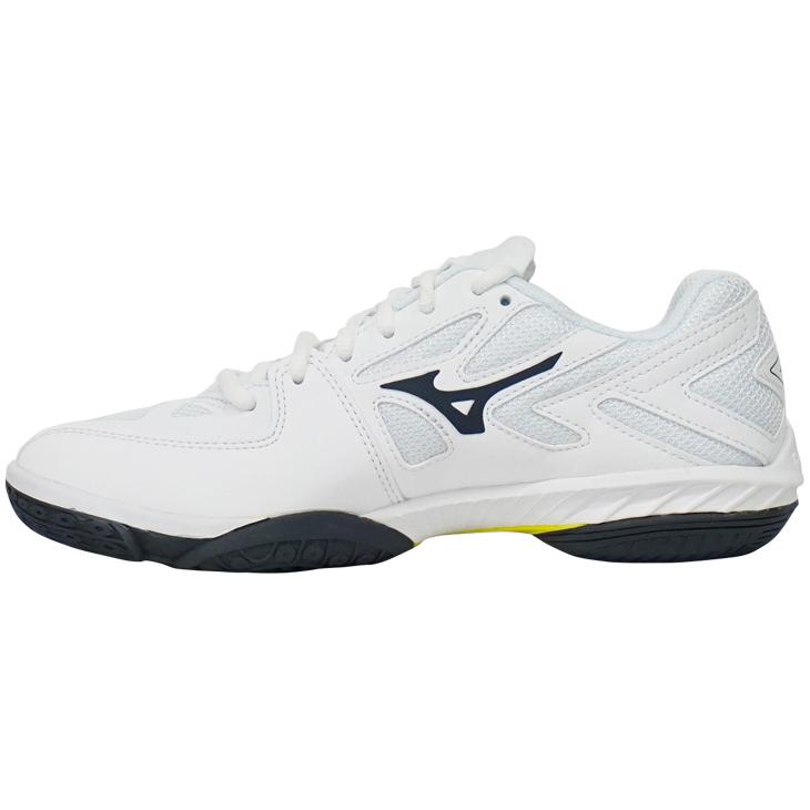 Mizuno バドミントンシューズ ホワイト MIZUNO ミズノ バドミントンシューズ ウエーブクローEL2