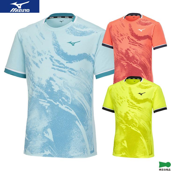 MIZUNO - バドミントン ミズノ ゲームシャツ 72MA002025 MIZUNO ミズノ バドミントン ゲームシャツ(ラケットスポーツ
