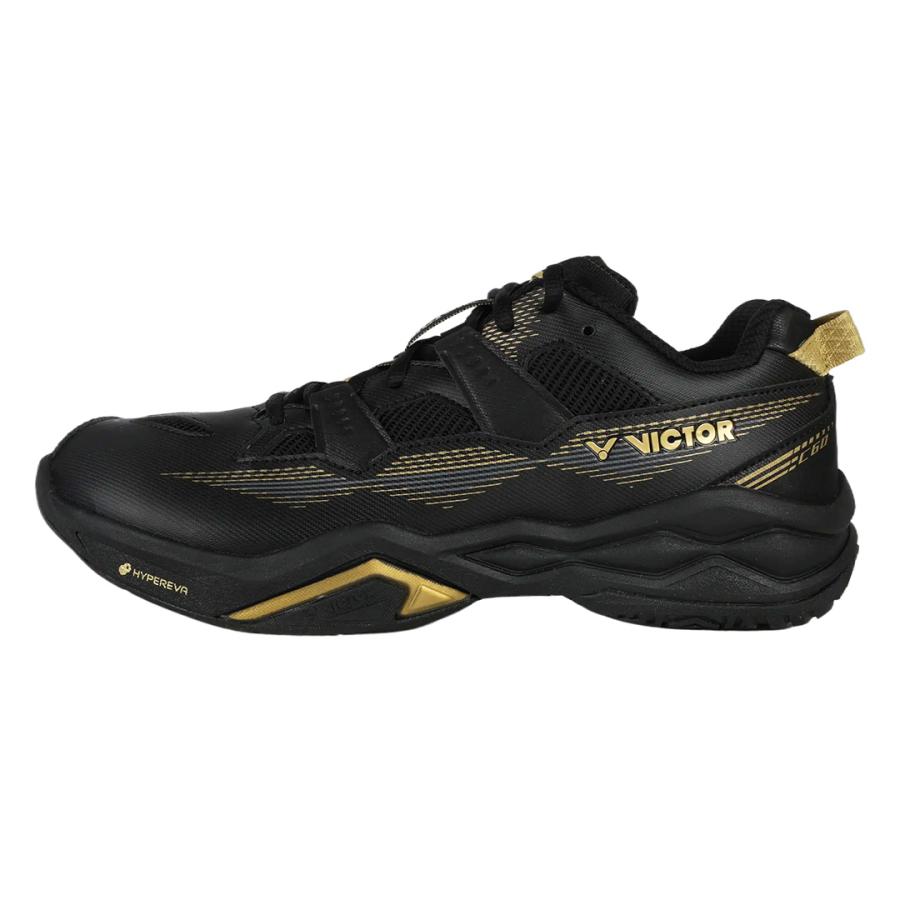 VICTOR ビクター バドミントンシューズ C60 ユニ 男女兼用 ブラック