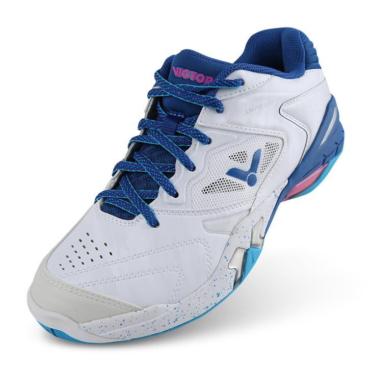 ビクター VICTOR バドミントンシューズ P9200TD ビクター バドミントンシューズ P9200TD ホワイト/グレー(AH