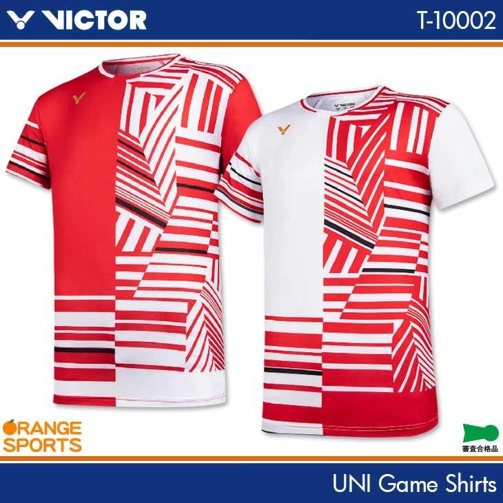 ビクター バドミントン ゲームシャツ T ユニ 男女兼用 ゲームウェア ユニフォーム バドミントンウェア 日本バドミントン協会審査合格品 Vic T オレンジスポーツ ヤフー店 通販 Yahoo ショッピング